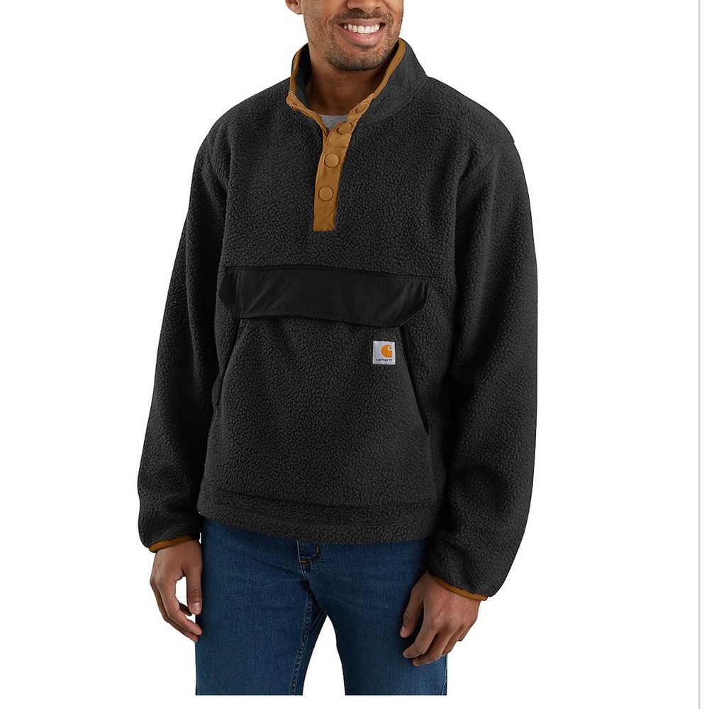 Carhartt Pull Over Fleece with Button-up Collar